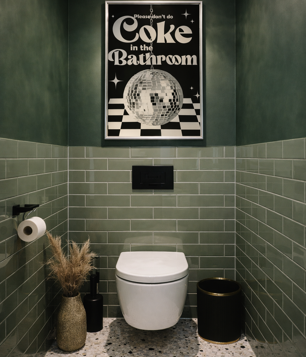 please don't do coke poster