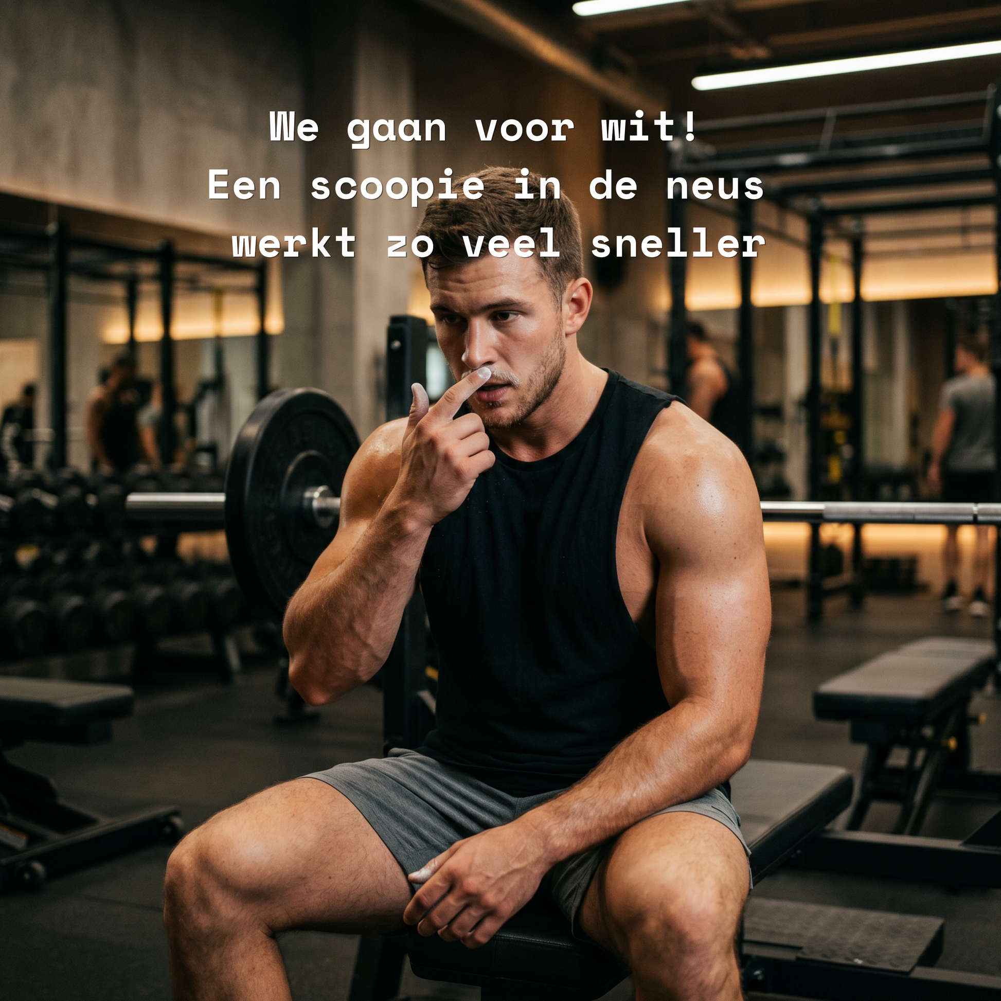 caffeine snuiven sporten